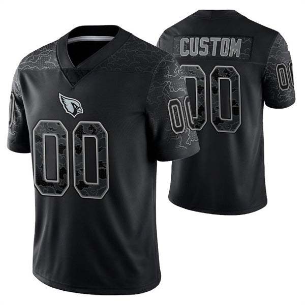Custom A.Cardinals ACTIVE PLAYER Black BUTLER Reflective Limited Stitched Jersey