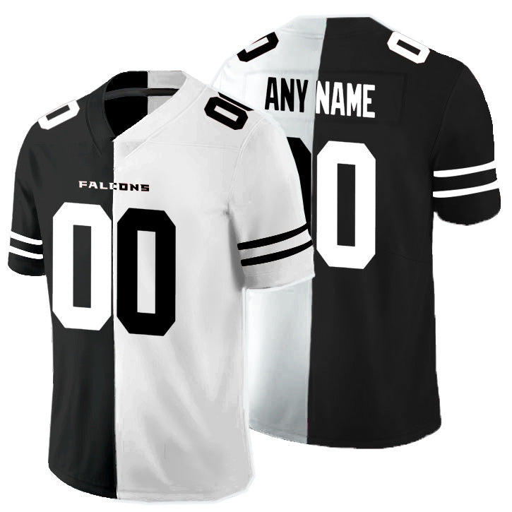 Custom A.Falcons Black And White BUTLER Split Vapor Untouchable Limited Jersey