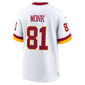 W.Commanders #81 Art Monk White BUTLER Alternate 2 Game Jersey