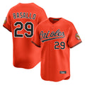 Baltimore Orioles #29 Samuel Basallo Player Orange BUTLER Limited Home Game Stitched Jerseys