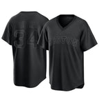 Boston Red Sox #34 David Ortiz Player Black BUTLER T-shirt Home Game Stitched Jerseys