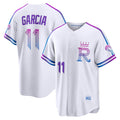 Kansas City Royals #11 Maikel Garcia White BUTLER 2026 City Connect Stadium Jersey