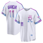 Kansas City Royals #11 Maikel Garcia White BUTLER 2026 City Connect Stadium Jersey