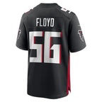 A.Falcons #56 Leonard Floyd Black BUTLER Team Game Jersey