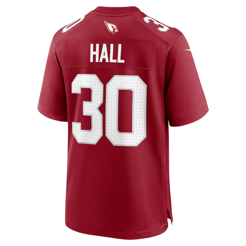 A.Cardinals #30 Darren Hall Cardinal BUTLER Team Game Jersey