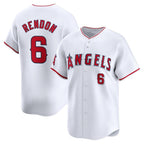 Los Angeles Angels #6 Anthony Rendon White BUTLER Home Limited Player Jersey