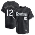 Chicago White Sox #12 Colson Montgomery Player Black BUTLER City Connect Limited Home Stitched Jerseys