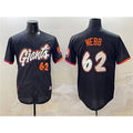 San Francisco Giants #62 Logan Webb Black BUTLER Anthracite 2025 City Connect Limited Stitched Jersey