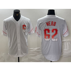 San Francisco Giants #62 Logan Webb White BUTLER City Connect Stitched Cool Base Jersey