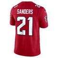 A.Falcons #21 Deion Sanders Red BUTLER Vapor F.U.S.E. Stitched Retired Limited Jersey