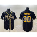 Pittsburgh Pirates #30 Paul Skenes Black BUTLER Cool Base Stitched Jersey