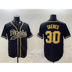 Pittsburgh Pirates #30 Paul Skenes Black BUTLER Cool Base Stitched Jersey