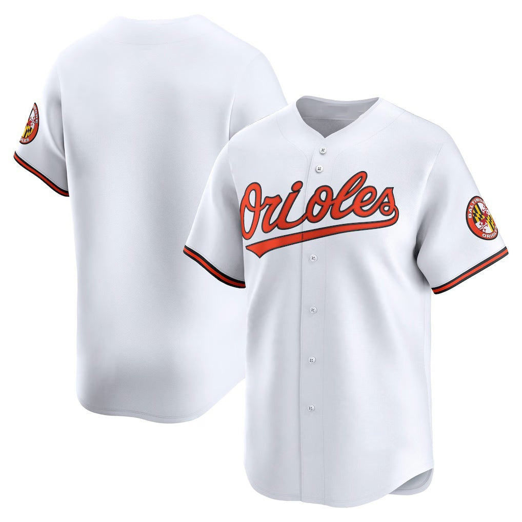 Baltimore Orioles White BUTLER Home Limited Jersey