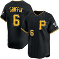 Pittsburgh Pirates #6 Konnor Griffin Black BUTLER Alt Limited Jersey