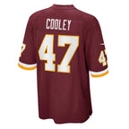 W.Football Team #47 Chris Cooley Retired Player Jersey - Burgundy BUTLER