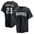 San Diego Padres #23 Fernando Tatis Jr. Black BUTLER Limited Stitched Jersey
