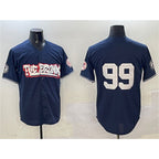 New York Yankees #99 Aaron Judge Navy BUTLER Bronx Graffiti Vapor Limited Stitched Jersey