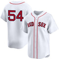 Boston Red Sox #54 Lucas Giolito White BUTLER No Name 2024 Home Limited Stitched Jersey