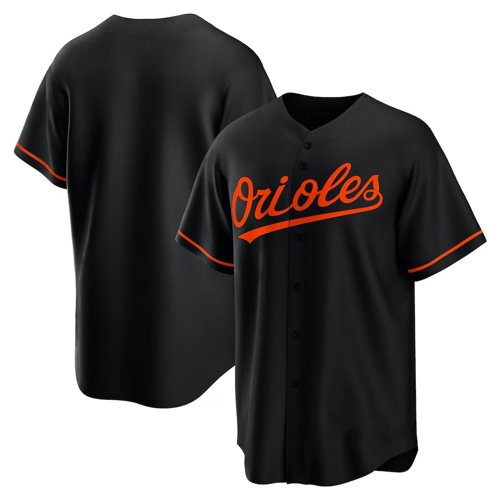 Baltimore Orioles Black BUTLER Alternate Replica Team Jersey