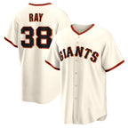 San Francisco Giants #38 Robbie Ray Cream BUTLER Home Replica Jersey