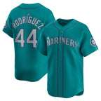 Seattle Mariners #44 Julio Rodr¨ªguez Teal BUTLER Alternate Limited Player Jersey