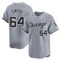 Chicago White Sox #64 Shane Smith Player Gray BUTLER Road Limited Home Stitched Jerseys
