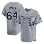 Chicago White Sox #64 Shane Smith Player Gray BUTLER Road Limited Home Stitched Jerseys