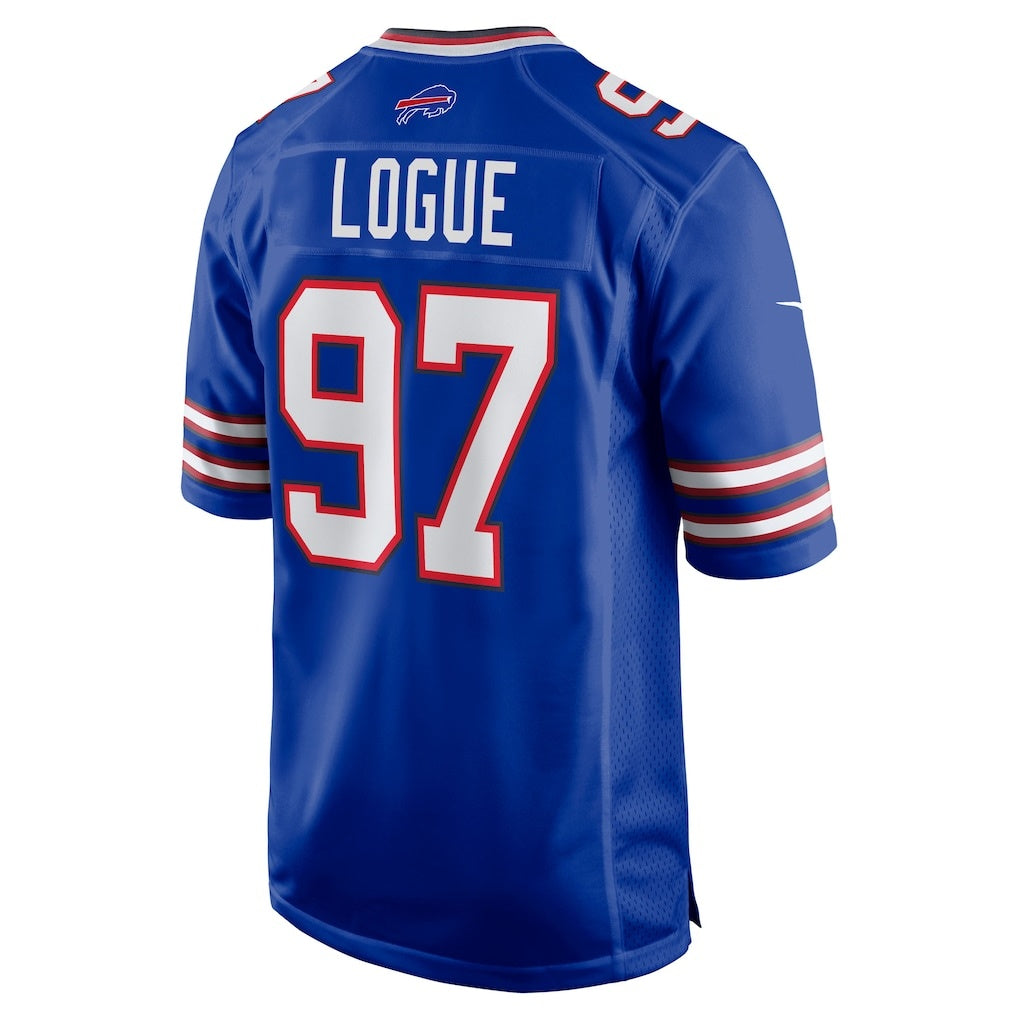 B.Bills #97 Zion Logue Royal BUTLER Team Game Jersey