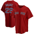 Boston Red Sox #29 Bobby Dalbec Red BUTLER Stitched Cool Base Jersey