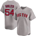 Boston Red Sox #54 Lucas Giolito Gray BUTLER 2024 Away Limited Stitched Jersey
