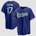 Los Angeles Dodgers #17 Shohei Ohtani Blue BUTLER 2025 World Series Champions Stitched Jersey