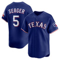 Texas Rangers #5 Corey Seager Royal BUTLER Alternate 2 Limited Jersey