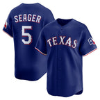 Texas Rangers #5 Corey Seager Royal BUTLER Alternate 2 Limited Jersey