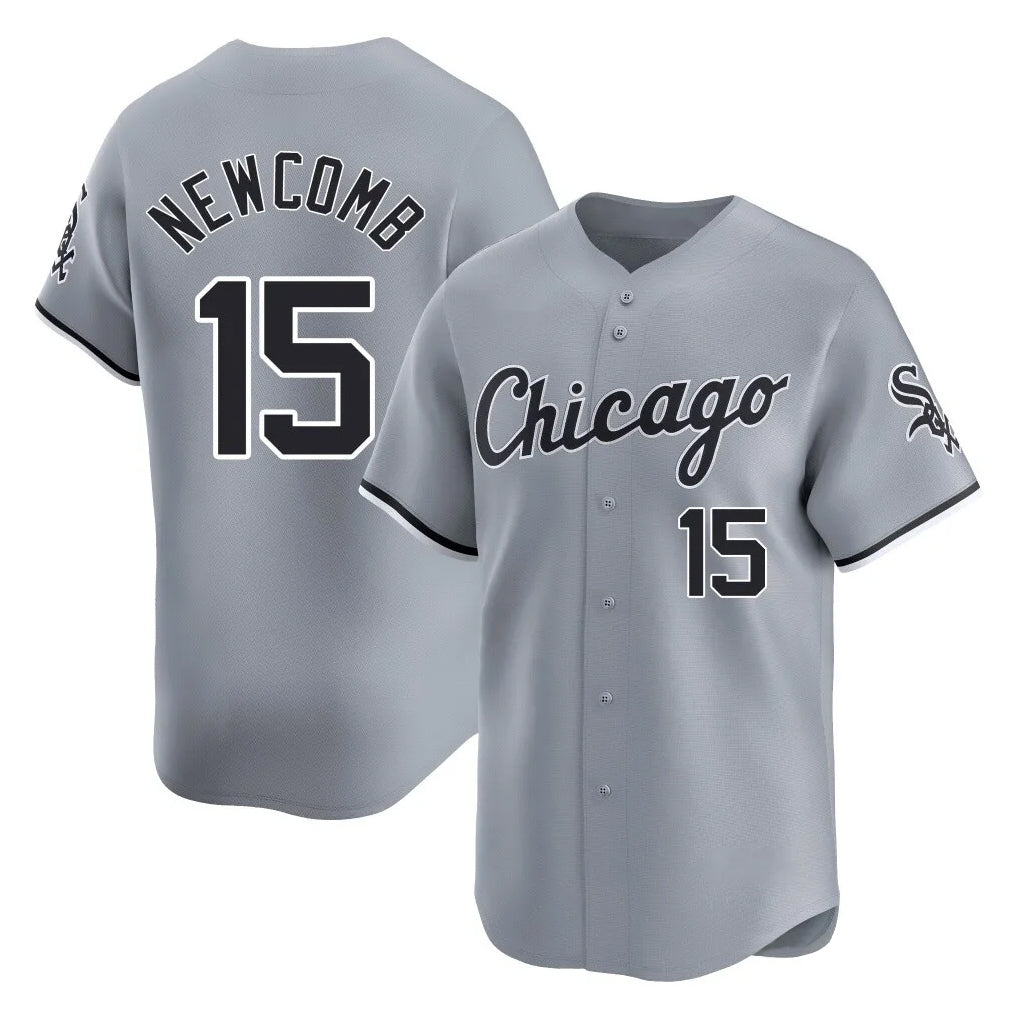 Chicago White Sox #15 Sean Newcomb Player Gray BUTLER Road Limited Home Stitched Jerseys
