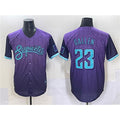 Arizona Diamondbacks #23 Zac Gallen Purple BUTLER 2025 City Connect Limited Stitched Jersey