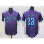 Arizona Diamondbacks #23 Zac Gallen Purple BUTLER 2025 City Connect Limited Stitched Jersey