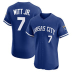 Kansas City Royals #7 Bobby Witt Jr. Royal BUTLER Alternate 2 Elite Player Jersey