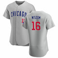 Chicago Cubs #16 Patrick Wisdom Gray BUTLER Flex Base Stitched Jersey