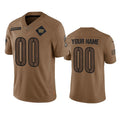 Custom W.Commanders Active Player 2023 Brown BUTLER Salute To Setvice Limited Stitched Jersey