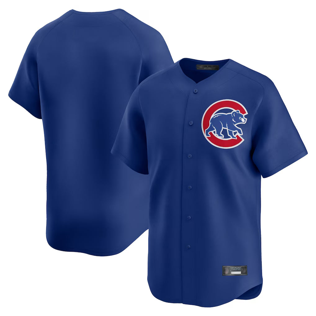 Chicago Cubs Royal BUTLER Limited Home Game Blank Player Stitched Jerseys