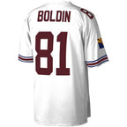 A.Cardinals #81 Anquan Boldin Mitchell & Ness White BUTLER Legacy Replica Jersey