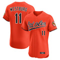 Baltimore Orioles #11 Jordan Westburg Player Orange BUTLER Limited Elite Home Game Stitched Jerseys