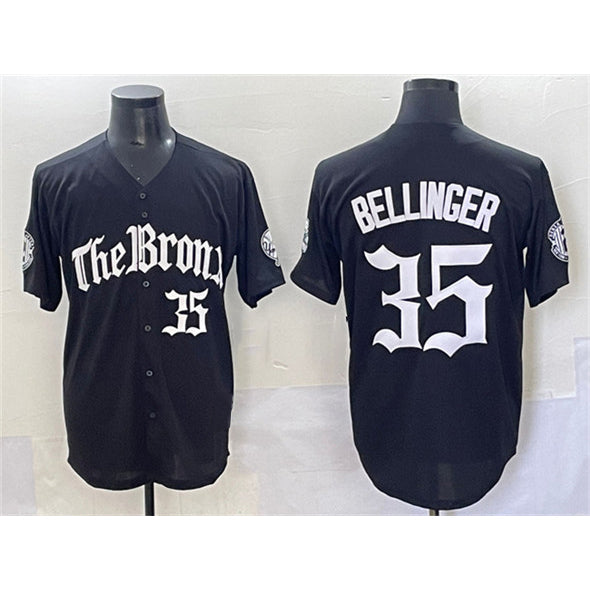 New York Yankees #35 Cody Bellinger Black BUTLER 'Gothic Legacy Edition' Vapor Premier Limited Stitched Jersey