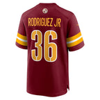 W.Commanders #36 Chris Rodriguez Jr. Burgundy BUTLER Team Game Jersey