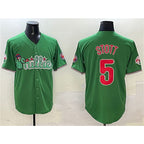 Philadelphia Phillies #5 Bryson Stott Green BUTLER Phanatic Limited Stitched Jersey