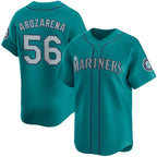Seattle Mariners #56 Randy Arozarena Aqua BUTLER Alternate Limited Stitched jersey
