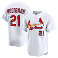 St. Louis Cardinals #21 Lars Nootbaar White BUTLER Home Limited Player Jersey