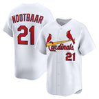 St. Louis Cardinals #21 Lars Nootbaar White BUTLER Home Limited Player Jersey