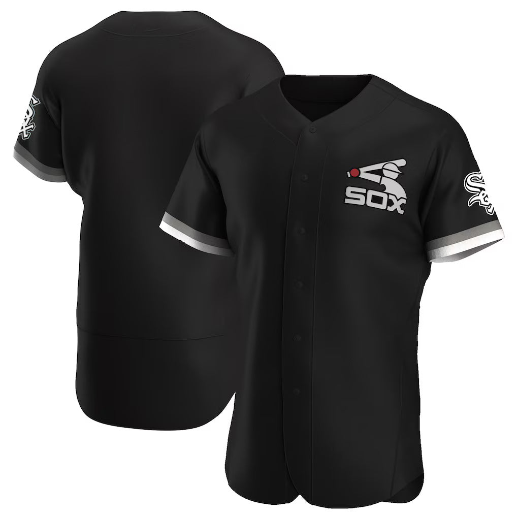 Chicago White Sox Black BUTLER Alternate Authentic Team Jersey