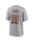 W.Commanders #99 Chase Young Gray BUTLER Atmosphere Fashion Game Jersey